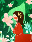 妇女节插画