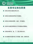 支部书记岗位职责