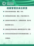 档案管理员岗位职责