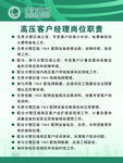 高压客户经理岗位职责