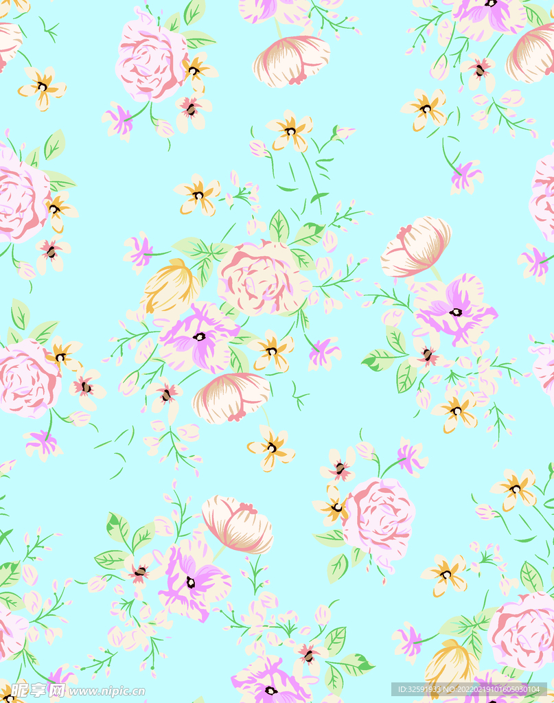 手绘花