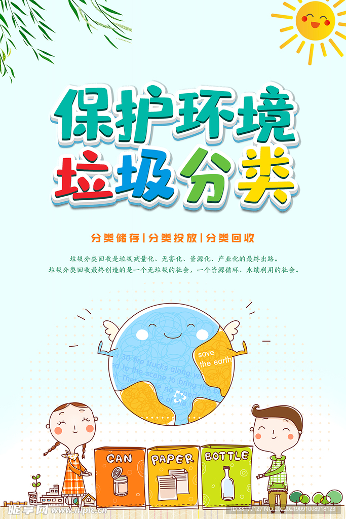 垃圾分类海报