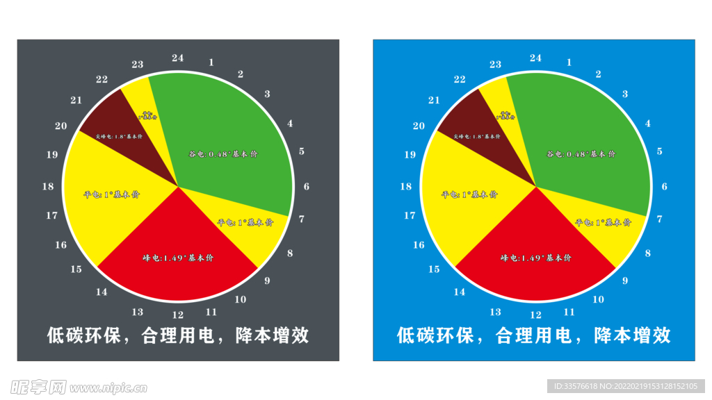 低碳环保合理用电海报