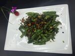 干煸肉松四季豆
