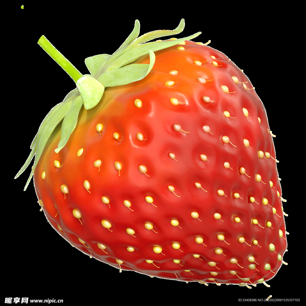 春季春天草莓水果