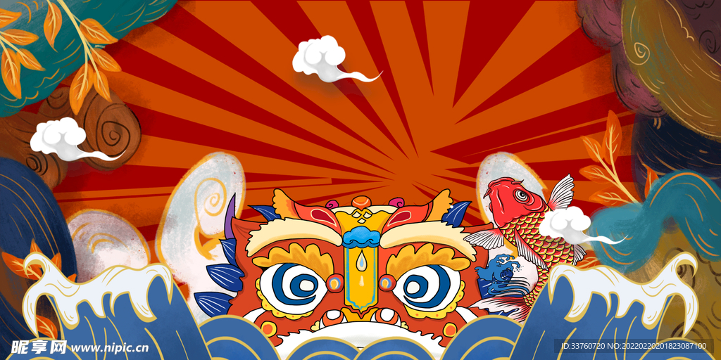 国风模板