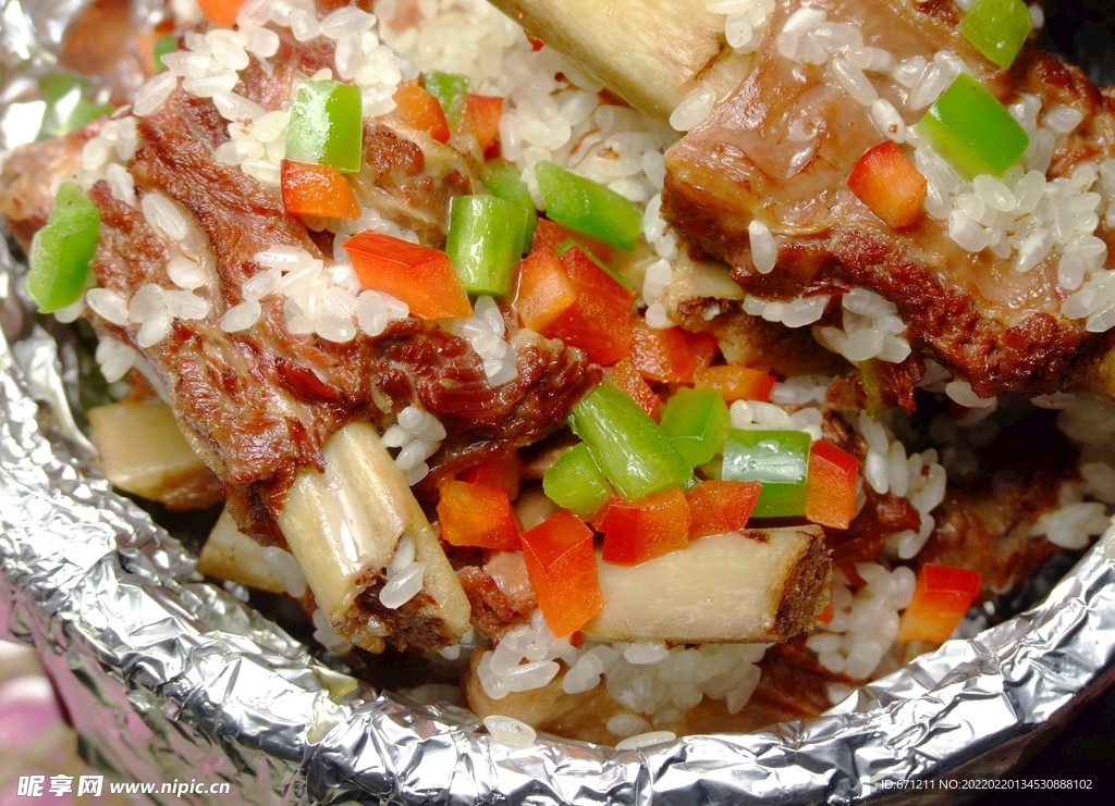 驴肉炒饭
