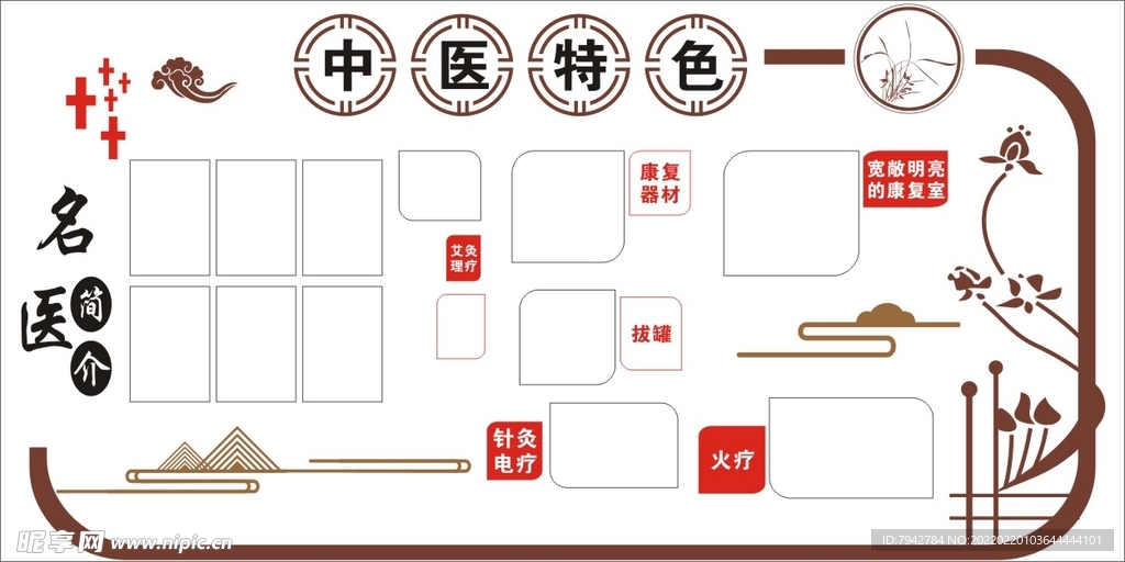 展板中医文化墙