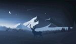 雪山风景图