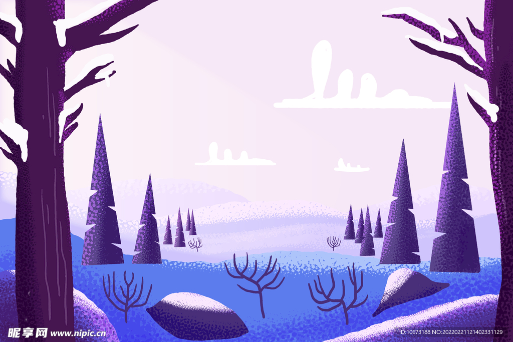 冬天背景