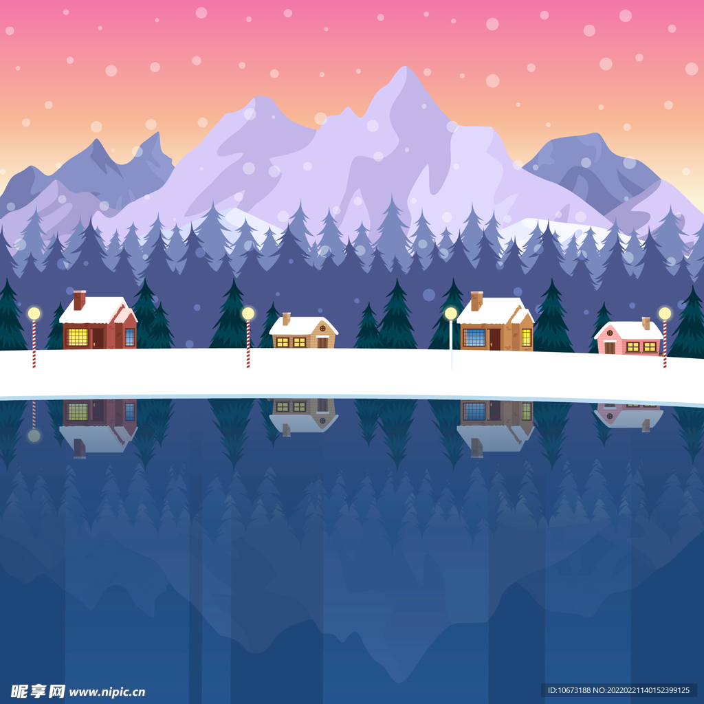 冬天背景
