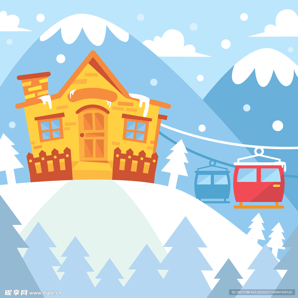 冬天背景