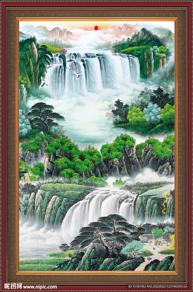 山水画 