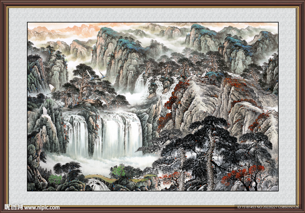 山水画 