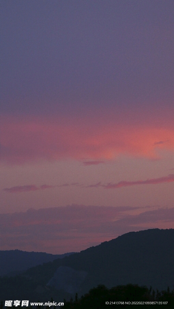 天空彩霞晚霞 
