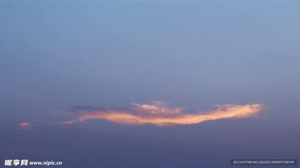天空彩霞晚霞 
