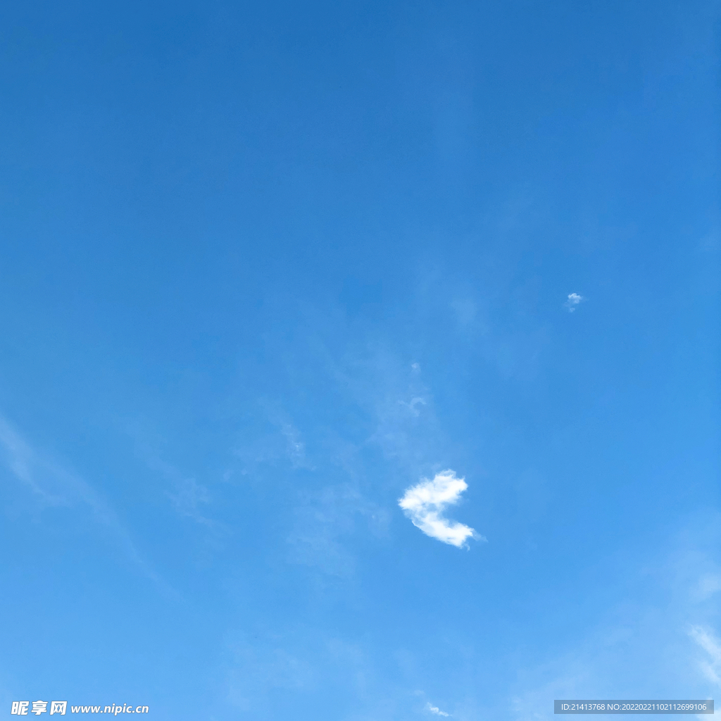 蓝天白云天空