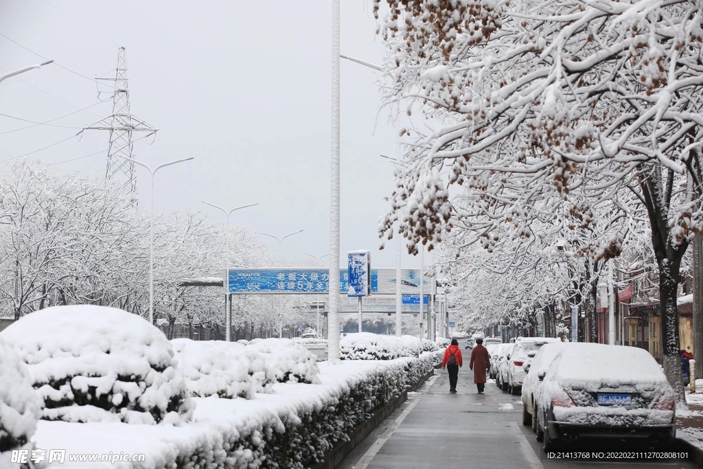 冬日雪景