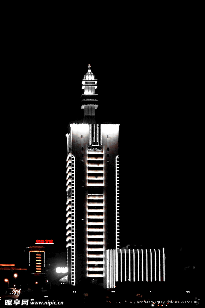 高楼建筑效果 