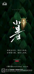 地产大暑小节气微信海报