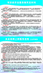 项目的手法服务顺序及时间