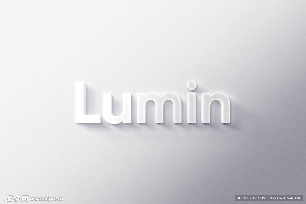 3D立体LOGO样机