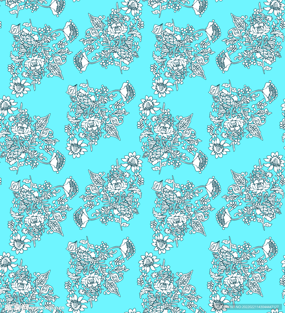 手绘花