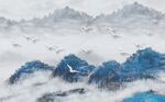 油画山水