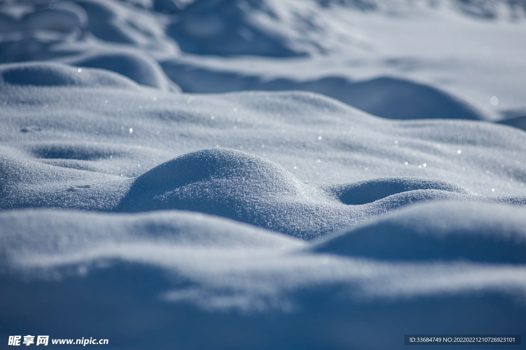 雪景特写