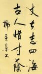 丈夫志四海 杨克东书法 鸿鹄