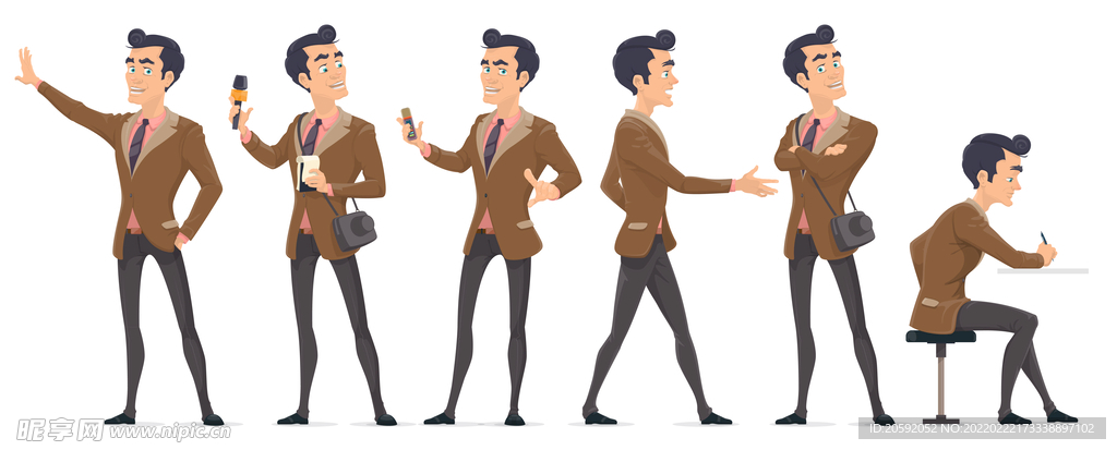 人物插画  