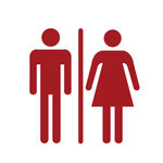 男女厕所图标小人标志