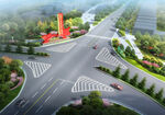 道路效果图 