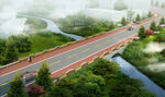 道路效果图 