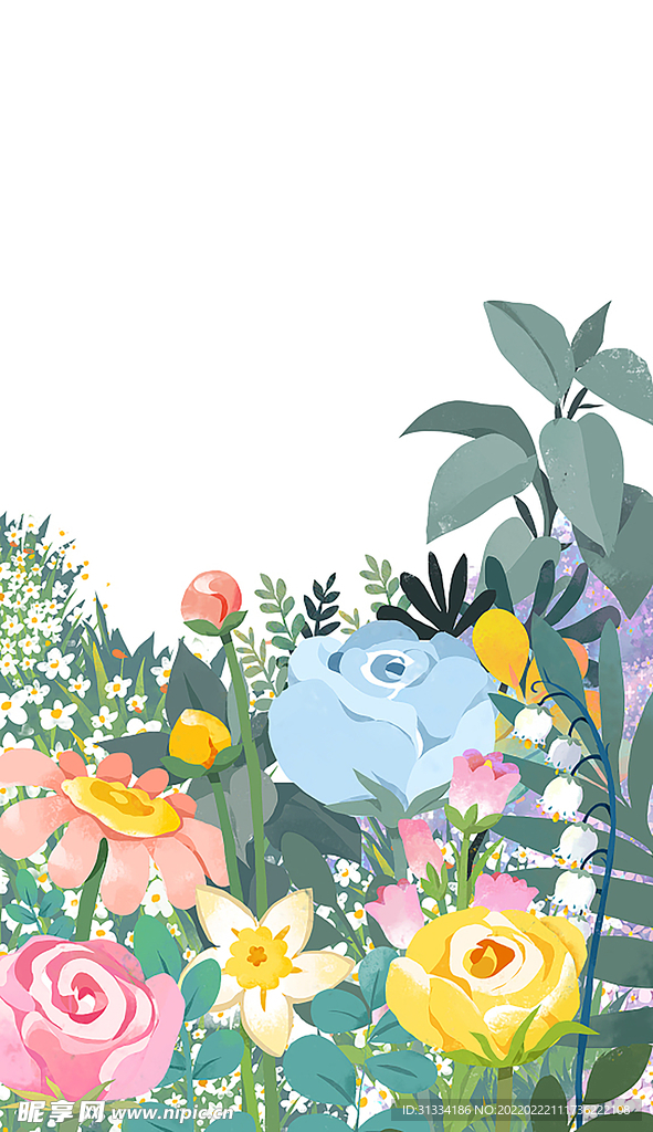 花背景