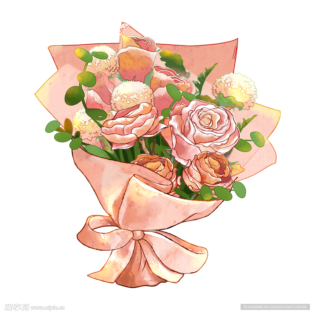 三八妇女节女神节玫瑰花