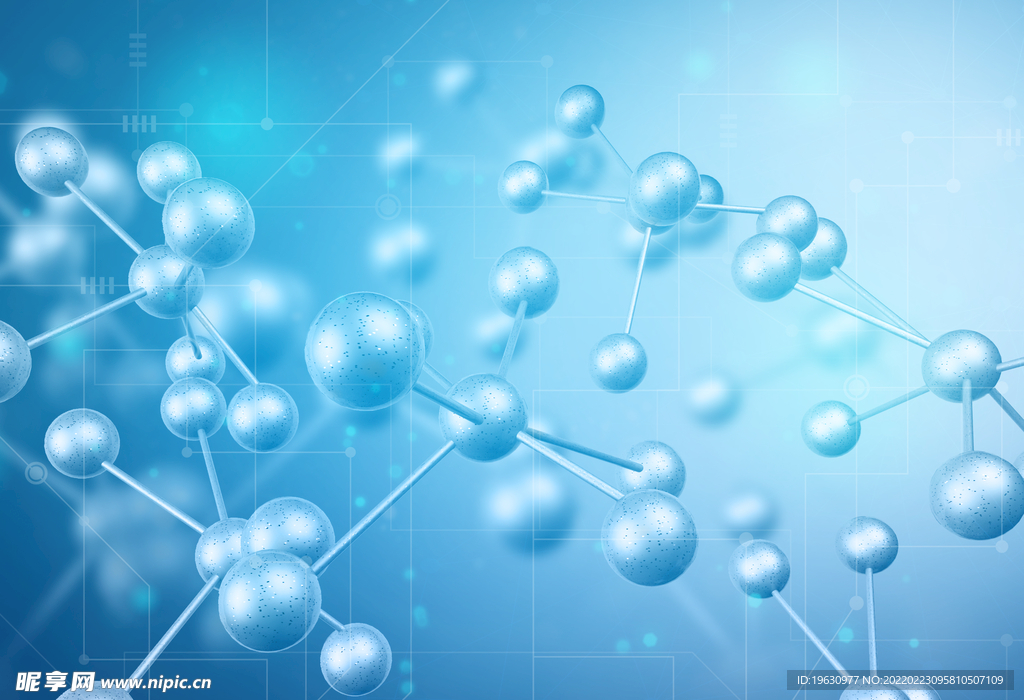 分子结构背景