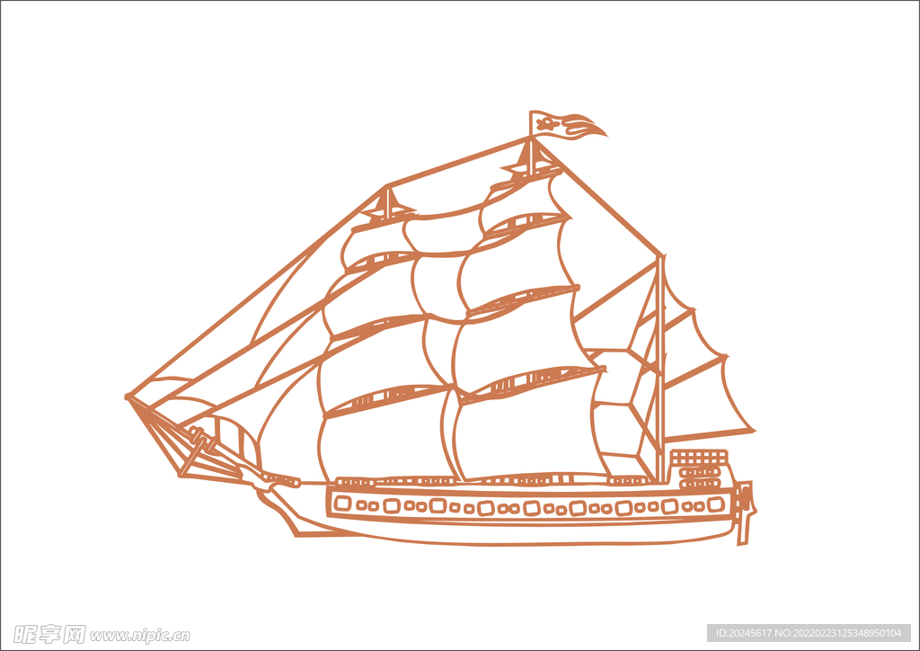 中式帆船