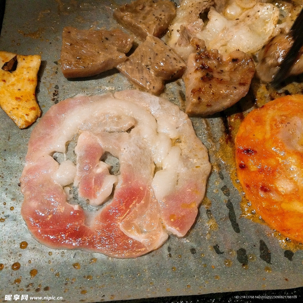 烤肉中餐美食 