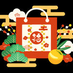 2022虎年新年春节礼盒福袋设