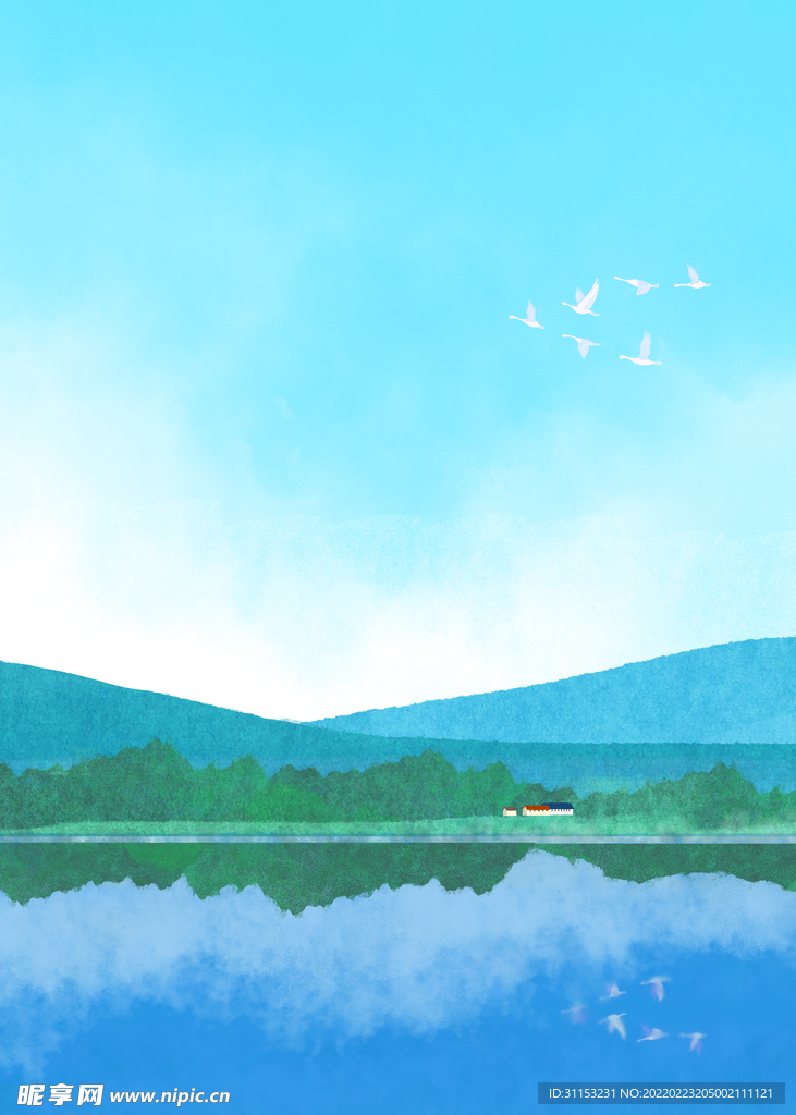 春天插画