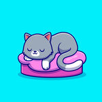 卡通小猫
