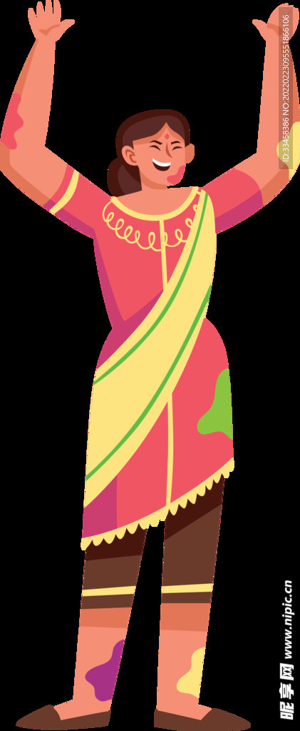五四青年节开心的女孩