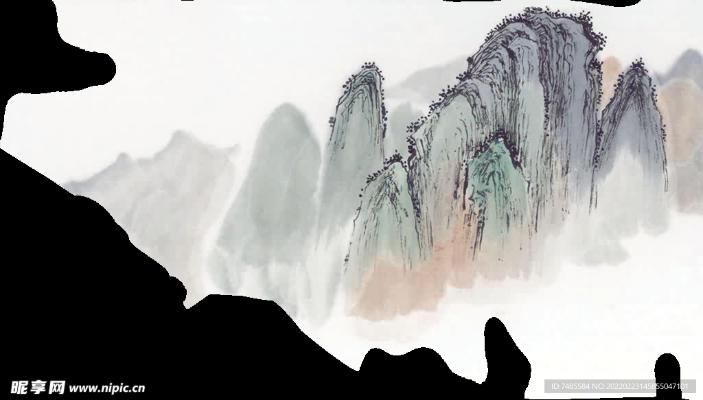 水墨山水风景