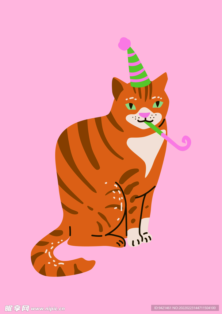 猫咪插画