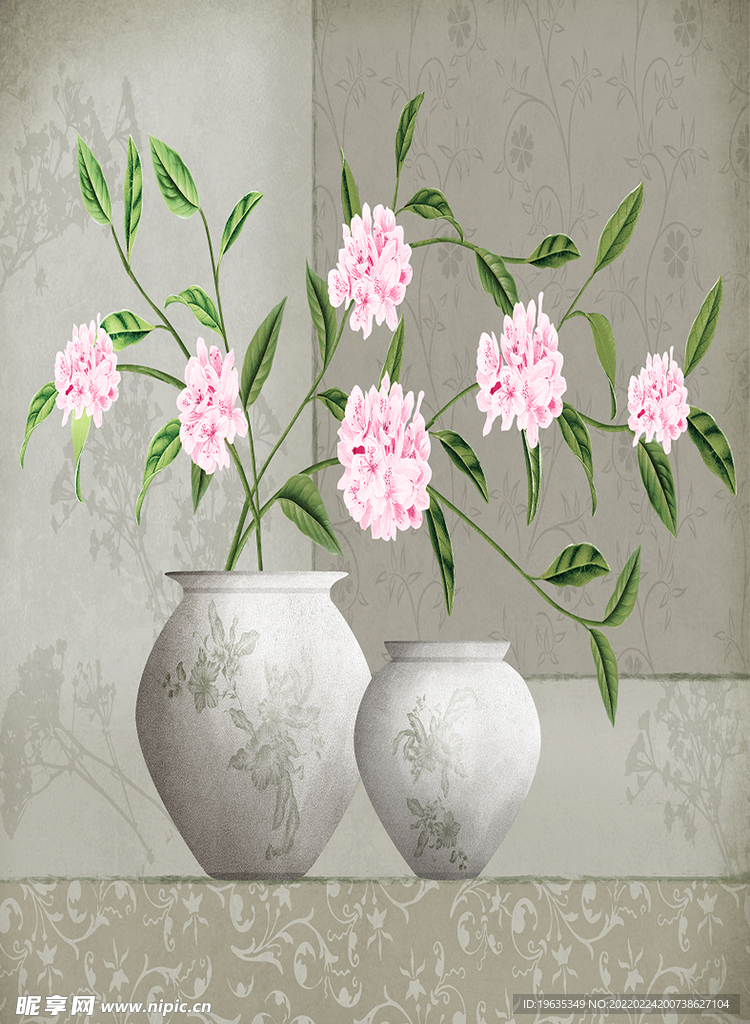 装饰画图案 装饰画设计 晶瓷画