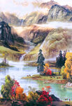 装饰画图案 装饰画设计 晶瓷画