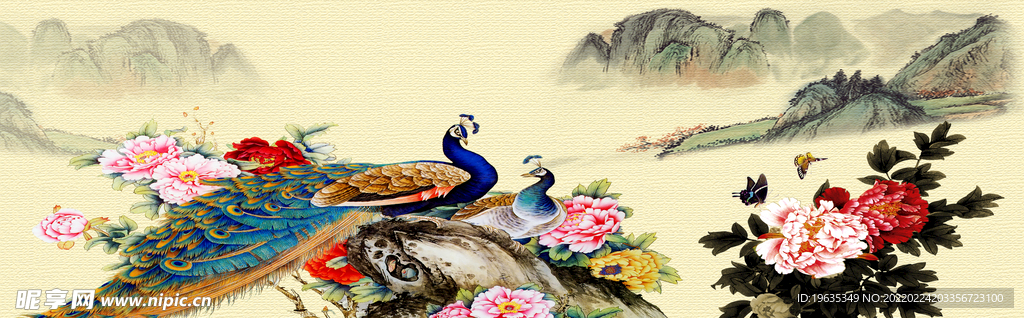 装饰画图案 装饰画设计 晶瓷画