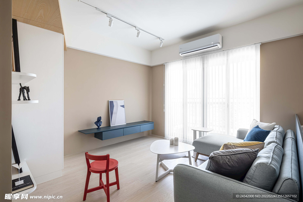 北欧风格家装实景图