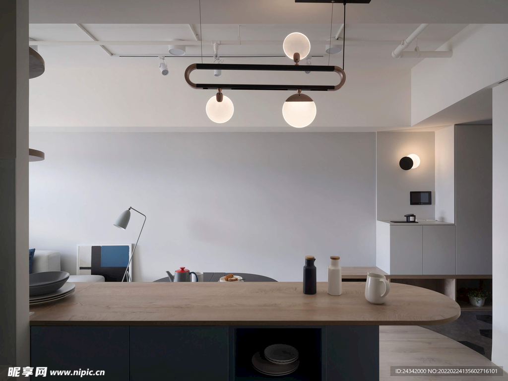 北欧风格家装实景图